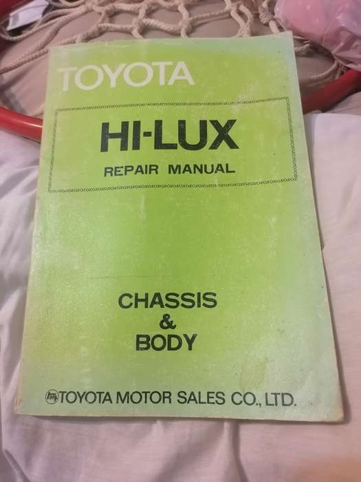 1975-1978 Toyota Pickup Chassis Repair Shop Manual