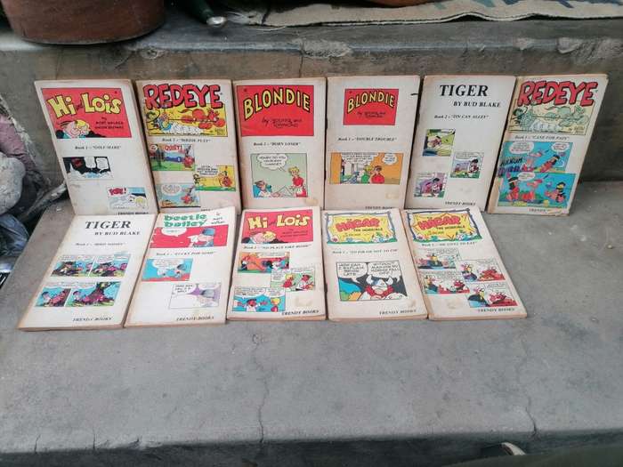 VINTAGE TRENDY BOOKS COMICS