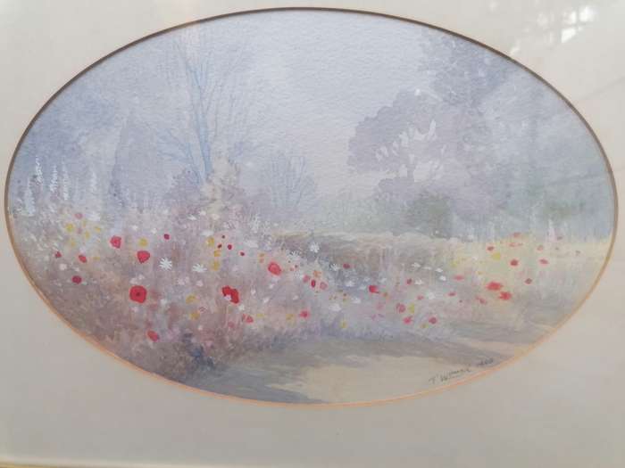 Original Trevor Waugh watercolor painting