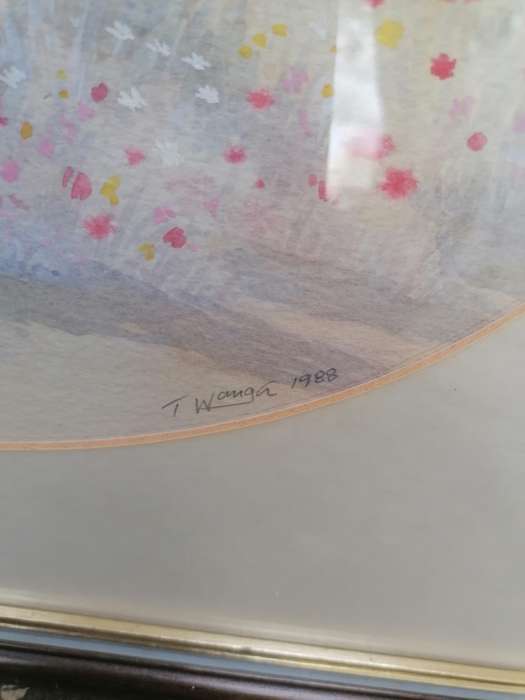 Original Trevor Waugh watercolor painting