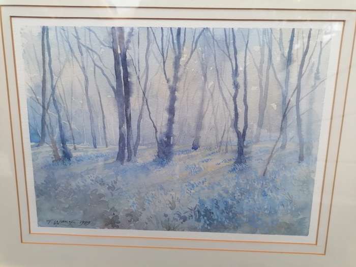 Original Trevor Waugh watercolor painting