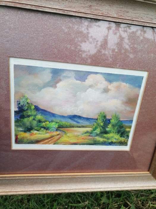Lovely small framed painting