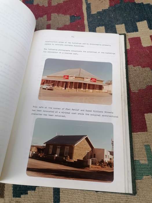 The role if small towns in the central karoo with Sutherland as a case study by p. G mons