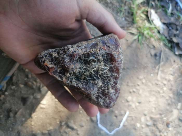 Interesting rock stone