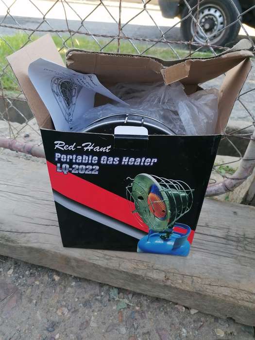 Unused Red Hart Portable Gas Top Heater