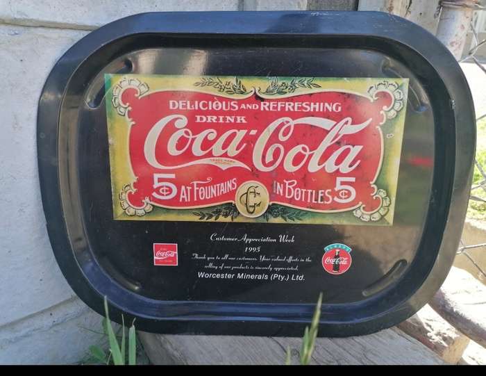 1995 coca cola tray