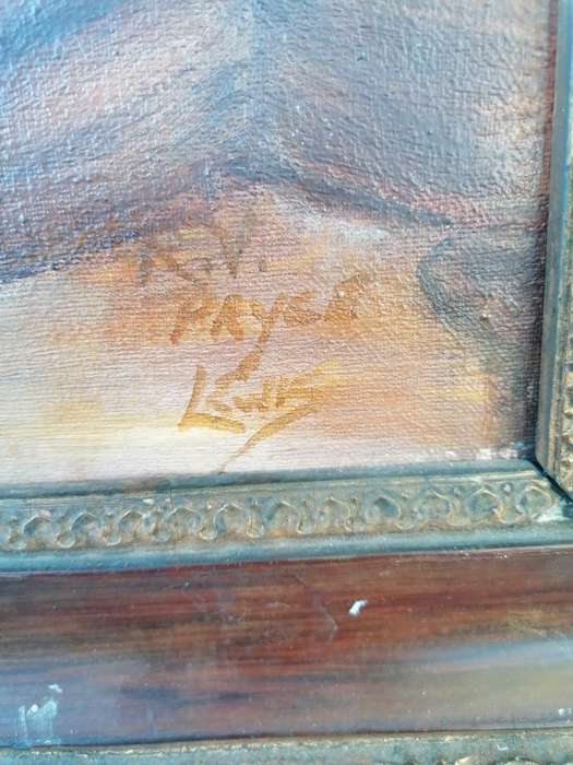 R.V. PRYCE-LEWIS (20th CENTURY)painting