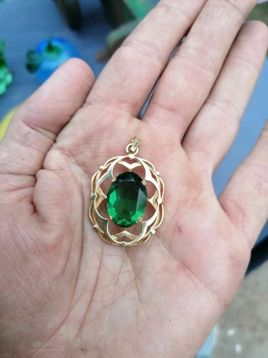 1960s K&L Kordes & Lichtenfels gold plated pendant