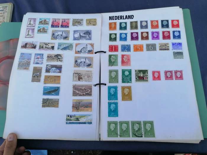Small stamp collection