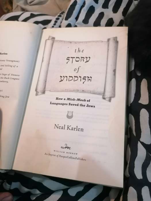The Story of Yiddish Book by Neal Karlen
