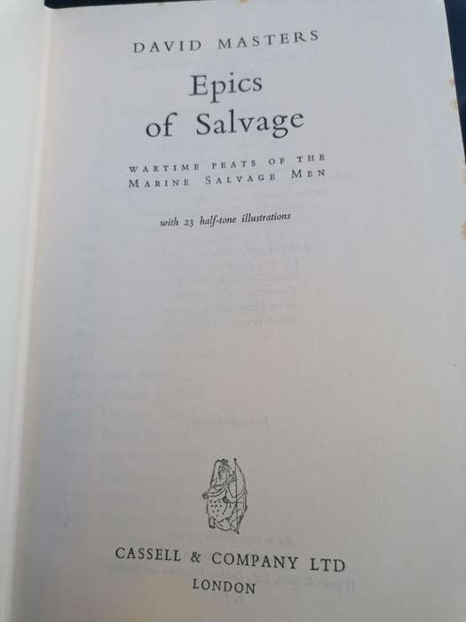 Epics of Salvage by David Masters