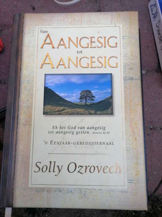 Van aangesig tot aangesig 'n eenjaar-gebedsjoernaal Solly Ozrovech
