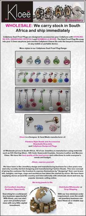Kloee Cell Phone Swarovski Crystal Dust proof plug Accessories