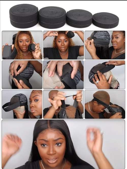 Wig Elastic band 500cm/5 m Long