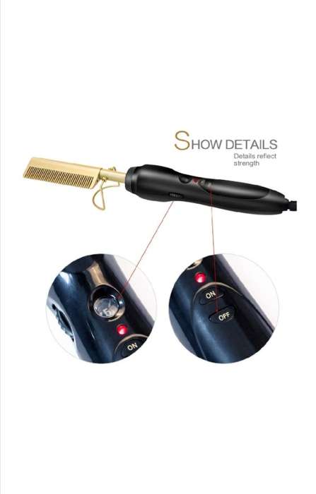 Andis High Heat Ceramic Hotcomb Hair Straightener