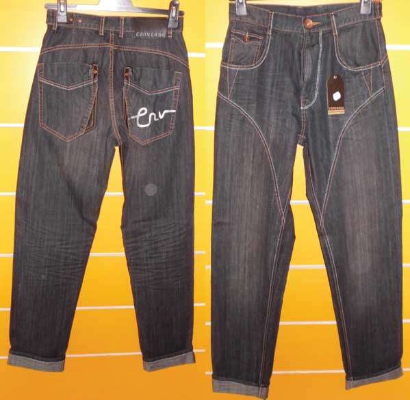 Converse designer jeans - M Rock