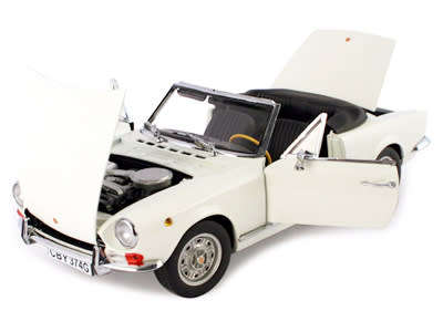 FIAT 124 SPIDER AS White