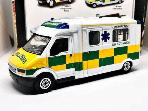 Ambulance Opening rear doors