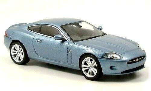 JAGUAR XK COUPE LIGHT BLUE METALLIC
