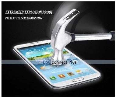Premium Tempered Glass Screen Guard for Samsung Galaxy Note 2 II N7100 (Transparent)..!