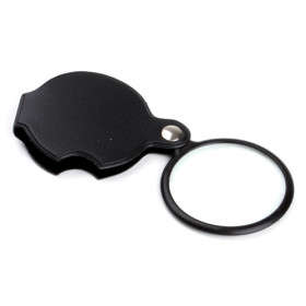50mm Pocket Spiegel Magnifier with Keychain..!