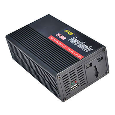 |ON SALE| 500W DC 12V to AC 220V Power Inverter Converter Adapter with USB Port (Black)..!