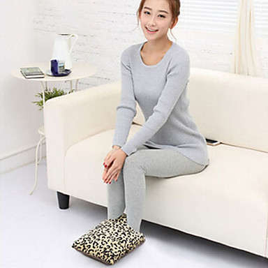 Heated Creative Leopard Print Pattern USB Warmer Feet Warmer Hand Warmer Pad - Winter Chills Busters