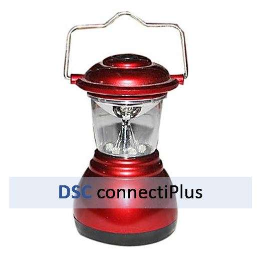 Indoor/Outdoor Stainless Steel Body Portable Mini Camping Headlamp Lantern (Red)..!