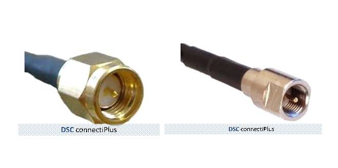 25cm HDF195 FME Male to SMA Male RF Cable (Black)..!