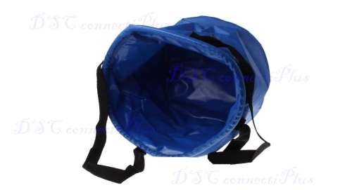 Outdoor Folding Water Container / Washbowl (Blue, 12L)..!