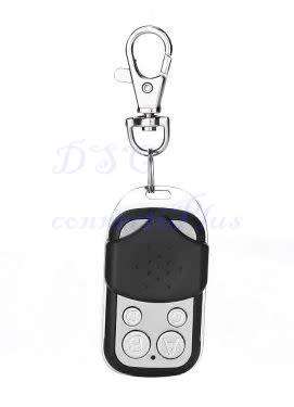 SONOFF Wireless 4 Buttons 433MHz Remote Controller w/ Keychain and Built-in Battery (Black + Silver)