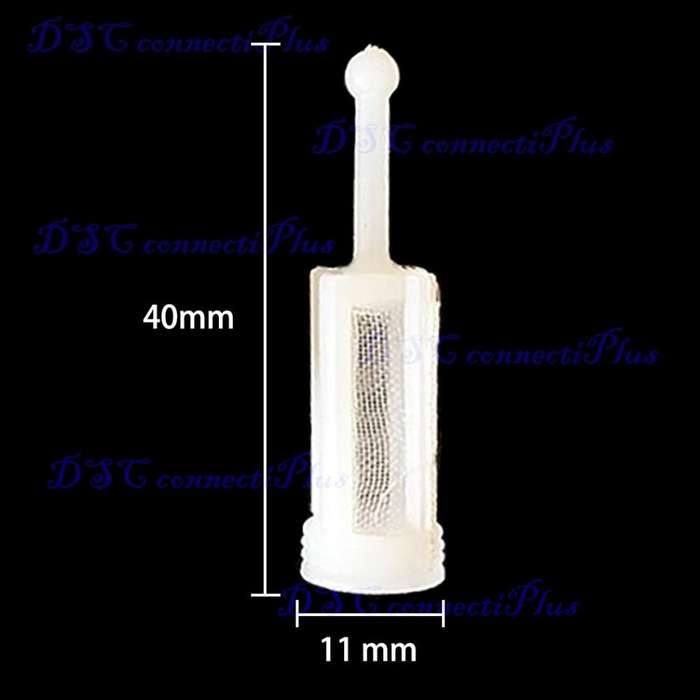 Universal Small Gravity Feed Spray Gun Pot Strainers Filter for Paint (White)..!