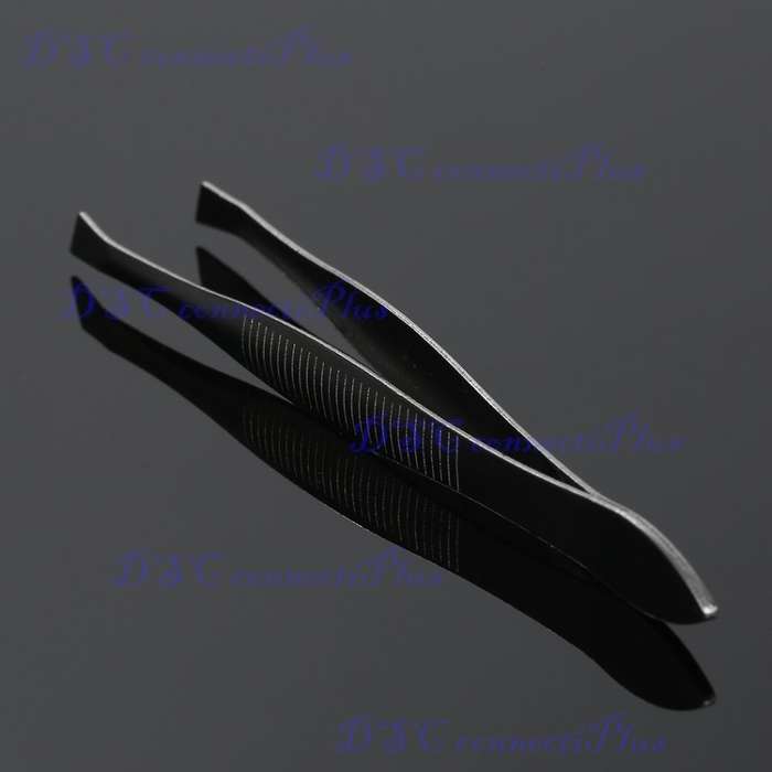 High Quality Stainless Steel Slanted Eyebrow Tweezer Professional Face Hair Remover Beauty Tool..!