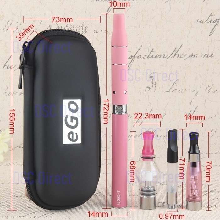 Phenomenon 4-in-1 e-Cigarette Kit Dry Herb Vaporizer AGO G5 Vape Pen CE3 CE4 Atomizer w/ UGO-T Batt