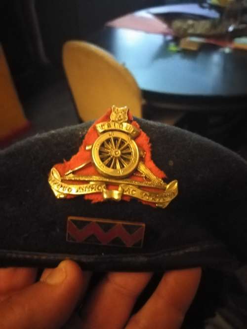 SADF ARTILLERY BERET (including beret baltjie)