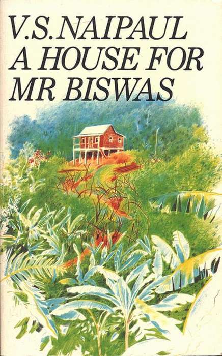 PAPERBACK  -  A HOUSE FOR MR BISWAS BY V.S. NAIPAUL (READING COPY)