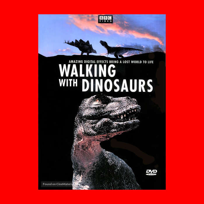 DVD  -  WALKING WITH DINOSAURS