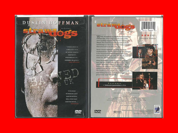 Straw Dogs DVD - Region 1 Edition (Banned in the UK)