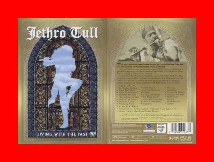 Jethro Tull - Living with the Past DVD - Region 2 Edition