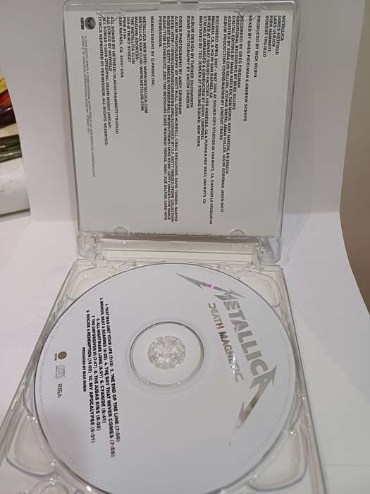 CD - Metallica - Death Magnetic (Fancy CD Case)
