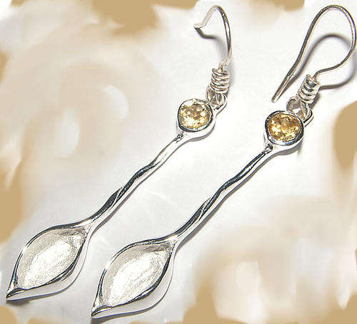 ***LAST ONE EVER!!***SILVERADO BY ARGENTI ORO SA - ELEGANT FULLY IMPORTED HAND MADE EARRINGS!