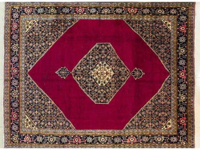 Magnificent Huge Hand Knotted Tabriz Authentic Persian Carpet 3.20m  x 2.40m - Great Condition