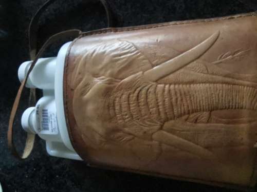 VINTAGE TOT MIXER IN LEATHER COVER