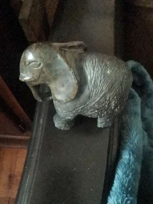 SMALL STONE ELEPHANT