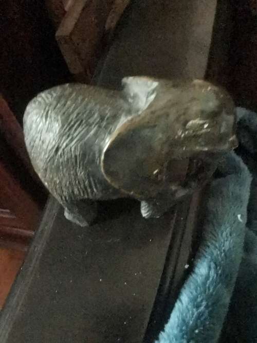 SMALL STONE ELEPHANT