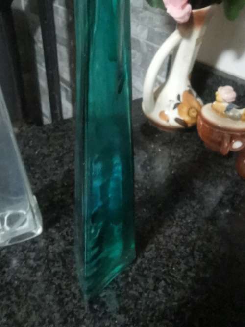 2 COLLECTABLE  GLASS BOTTLES