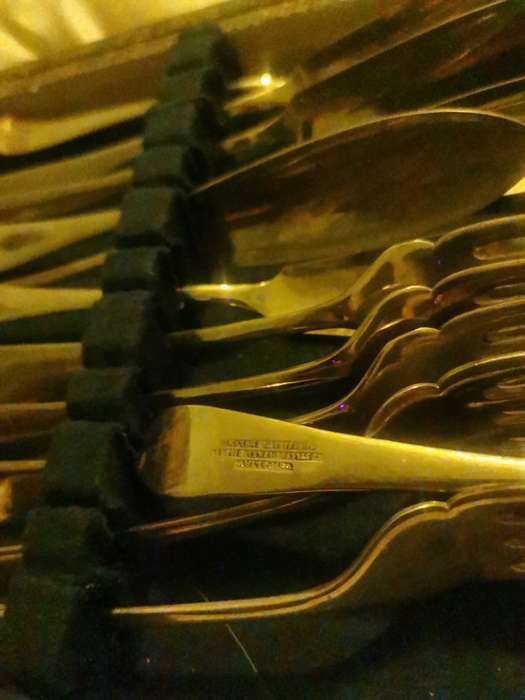 ANTIQUE SHEFFIELD FISH SET