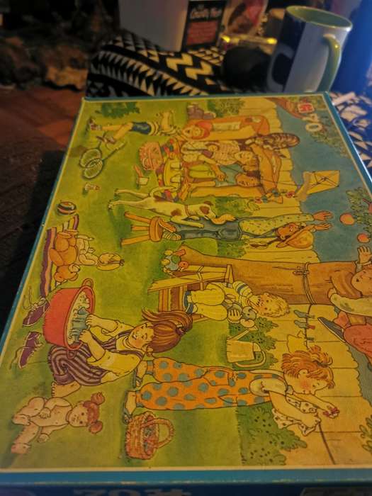 vintage 70 piece kids puzzle