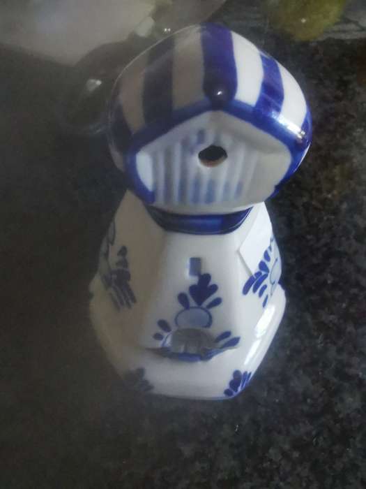 VINTAG ELVECO DELFT BLUE HOUSE  ORNAMENT