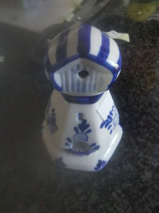 VINTAG ELVECO DELFT BLUE HOUSE  ORNAMENT